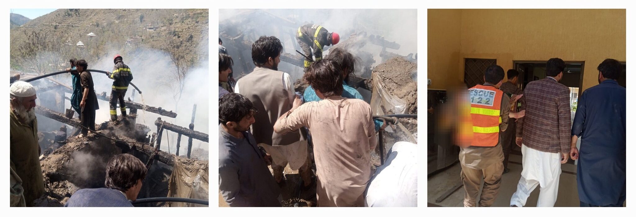 چیل کے علاقے میں شارٹ سرکٹ سے گھر میں آگ بھڑک اٹھی، چار سالہ بچہ جانبحق
