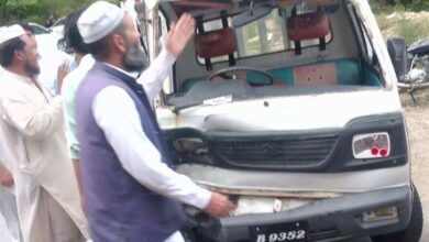 شانگلہ کے علاقہ بشام میرہ میں سوزکی اور موٹر کار کے تصادم میں 4 افراد زخمی