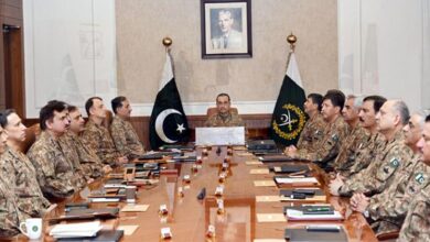 پاک فوج ہر جارحیت کا منہ توڑ جواب دے گی، کور کمانڈرز کانفرنس