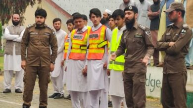 بٹگرام میں حالیہ جاری جنگی حالت کے پیش نظر مؤک ایکسرسائیز کا انعقاد