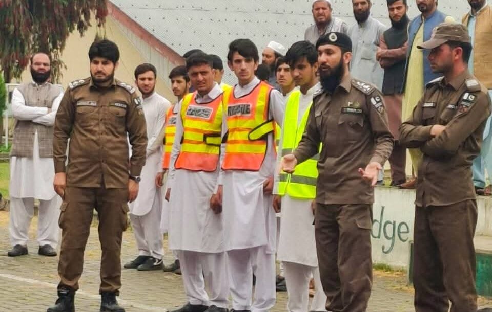 بٹگرام میں حالیہ جاری جنگی حالت کے پیش نظر مؤک ایکسرسائیز کا انعقاد