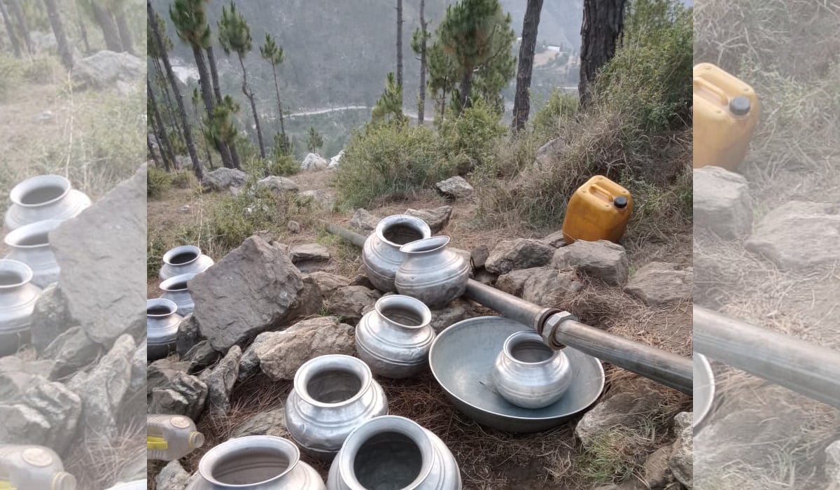 چکیسر کے گمریش گاؤں میں پانی کے شدید بحران نے عوام کی زندگی اجیرن بنا دی ہے
